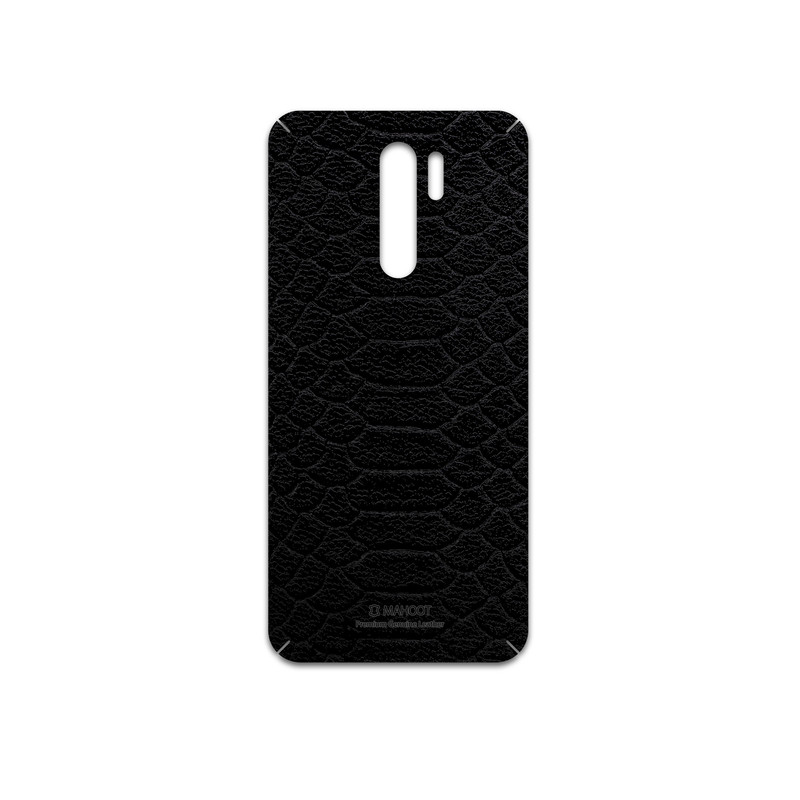 برچسب پوششی ماهوت مدل Black-Snake-Leather مناسب برای گوشی موبایل سامسونگ Galaxy M01