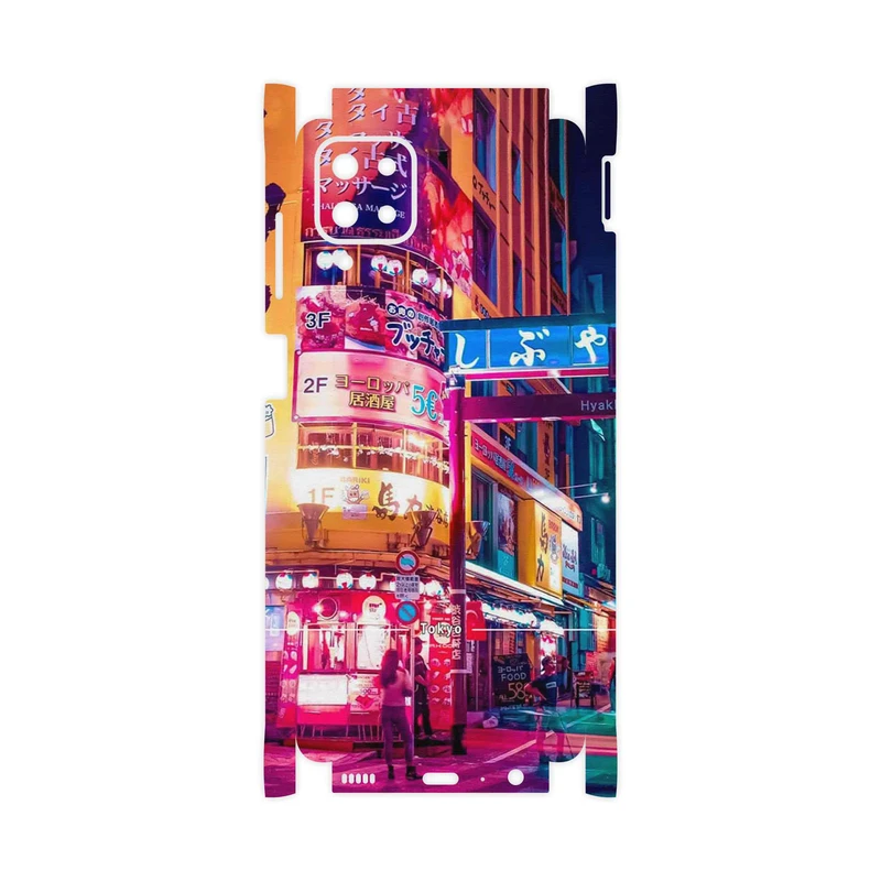 برچسب پوششی ماهوت مدل Tokyo City-FullSkin مناسب برای گوشی موبایل سامسونگ Galaxy A12 Nacho