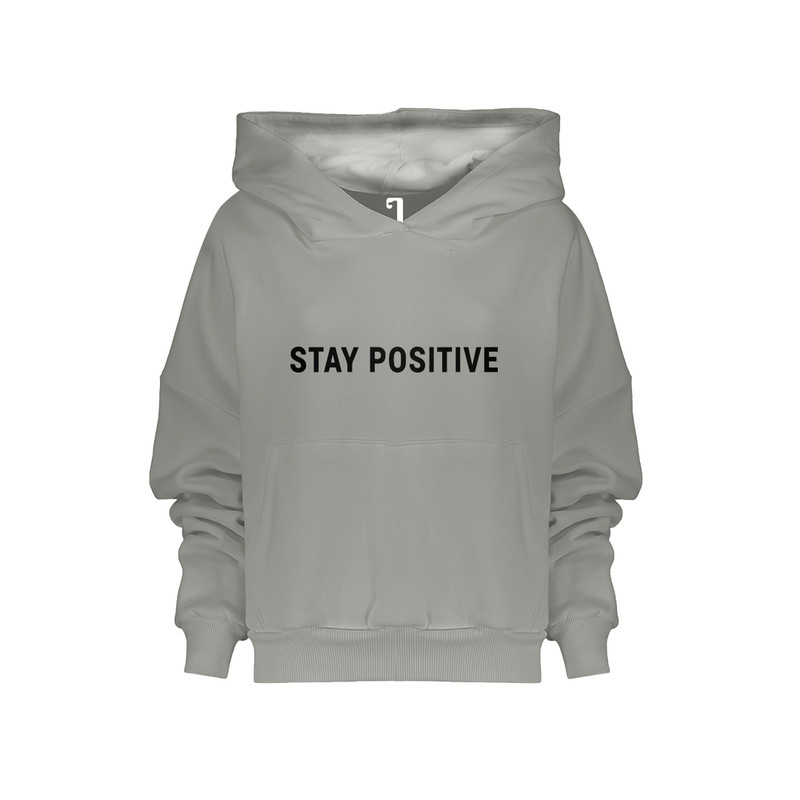 هودی زنانه مدل stay positive