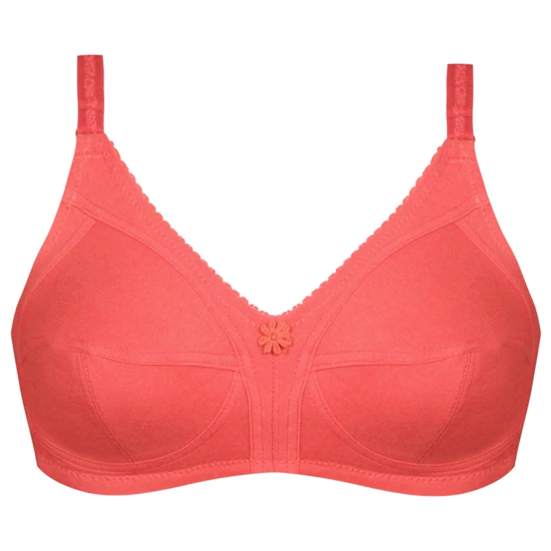 سوتین بدون فنر زنانه پانیذ مدل 66321 رنگ گلبهی