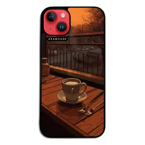 AKAM AMC-WA14PLUS-COFFEE-11 Cover For Apple iPhone 14 Plus