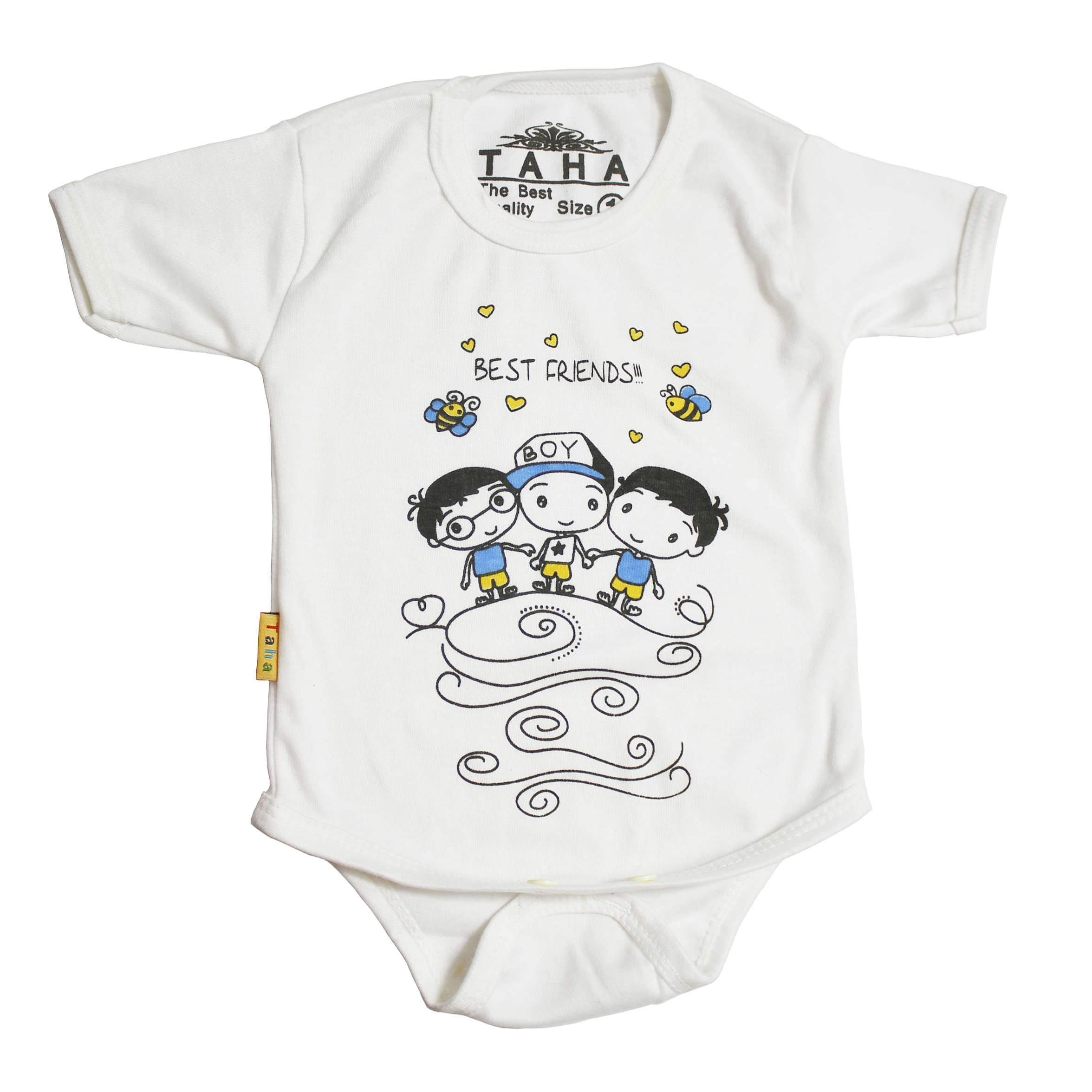 بادی آستین کوتاه نوزادی کد B41