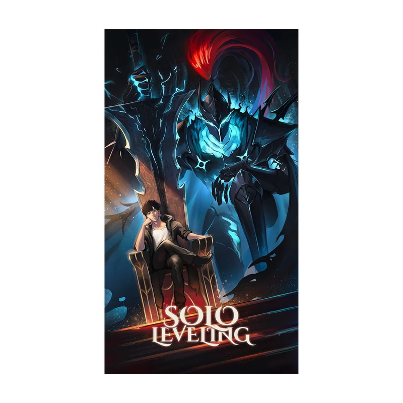 استیکر لپ تاپ و موبایل مدل انیمه طرح solo leveling sung jin woo کد 5322