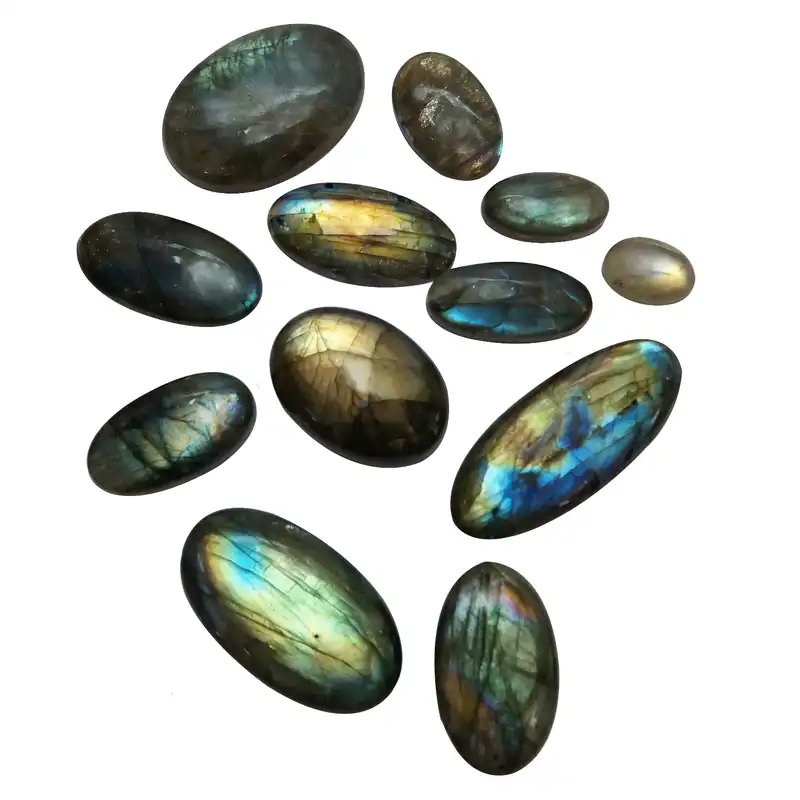 سنگ لابرادوریت مدل ماداگاسکار کد NG4031 مجموعه 12 عددی