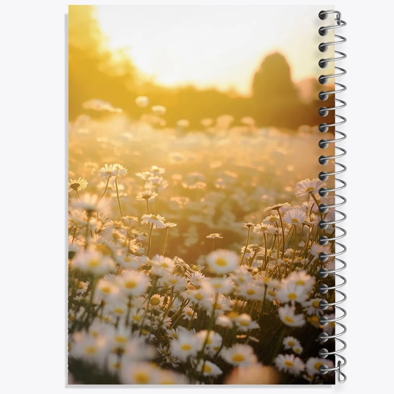 دفتر مشق 50 برگ خندالو طرح گل کد F1438