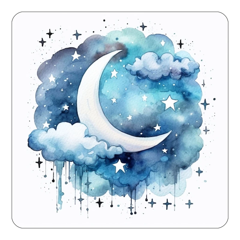 مگنت کاکتی طرح ماه و ستاره مدل mp53398