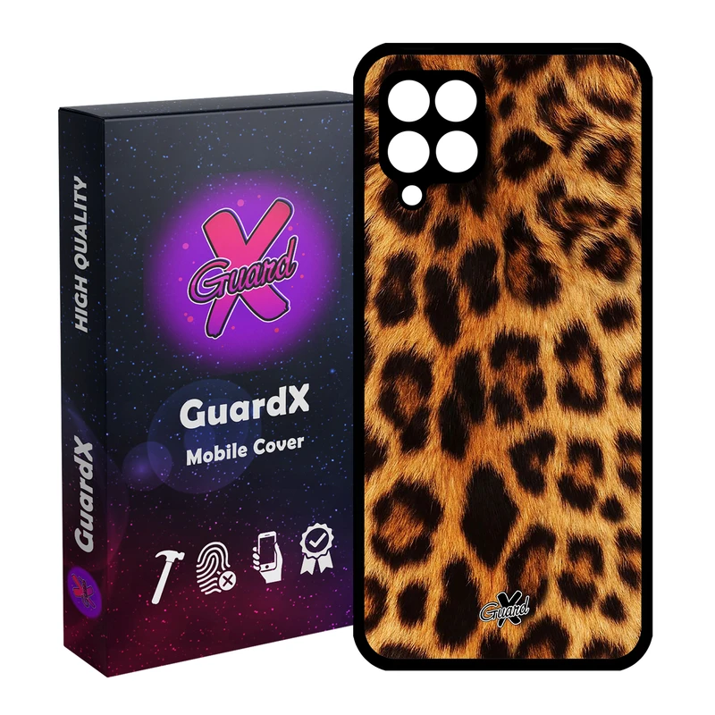 کاور گارد ایکس طرح Leopard مدل Glass10095 مناسب برای گوشی موبایل سامسونگ Galaxy A12