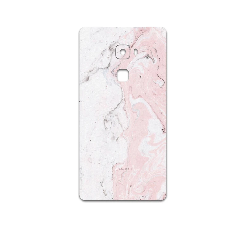 برچسب پوششی ماهوت مدل Blanco-Pink-Marble مناسب برای گوشی موبایل هوآوی Mate S