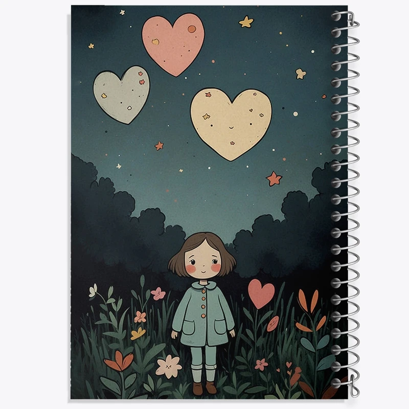 دفتر مشق 50 برگ خندالو طرح دخترانه کد F2751