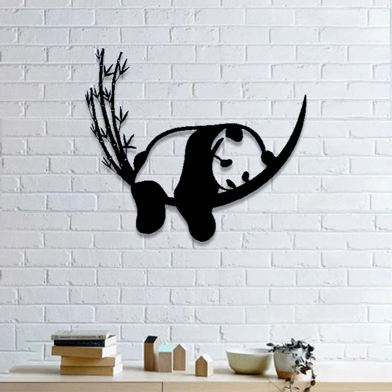 استیکر طرح پاندای تنبل مدل WB68