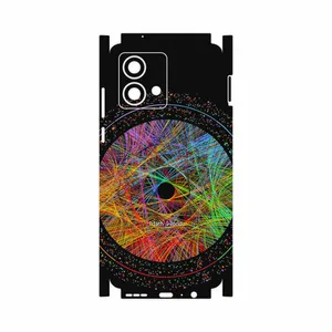 MAHOOT Mathematical Geometric Shape 2-FullSkin Cover Sticker for Motorola Moto G84