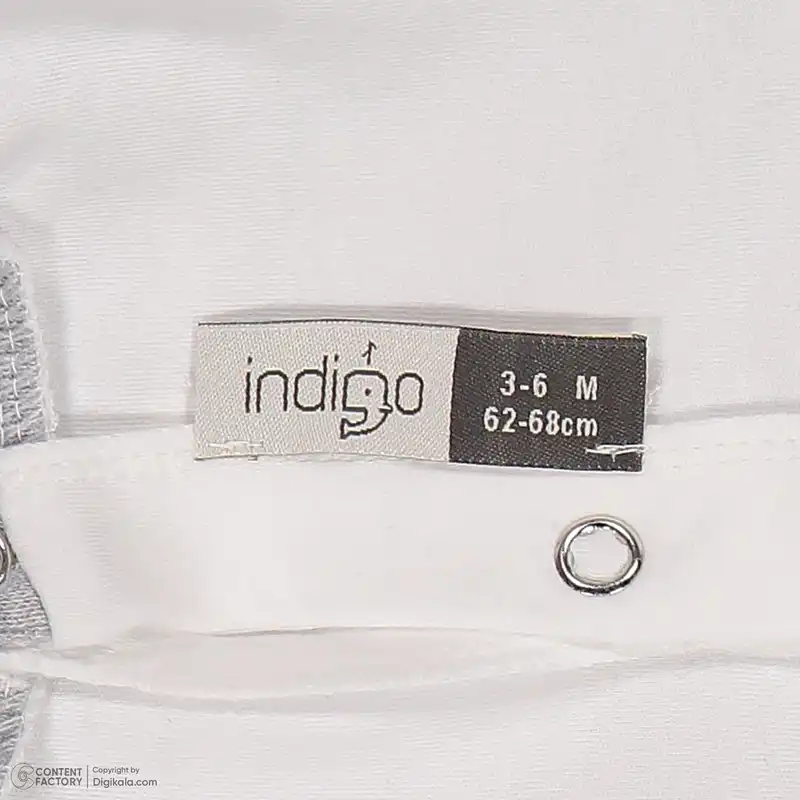 ست سرهمی و کلاه نوزادی پسرانه ایندیگو مدل 23213