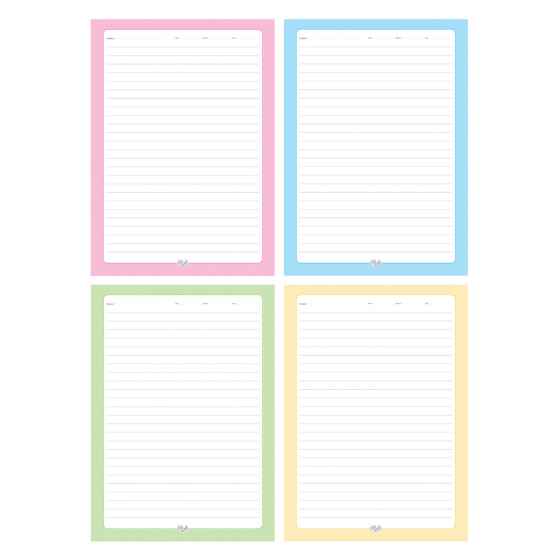 کاغذ a4 دایان مدل خط دار کد 555 بسته 100 عددی