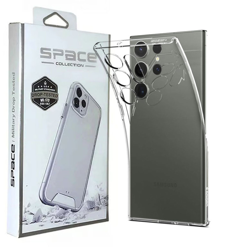 کاور اسپیس مدل ژله ای مناسب برای گوشی موبایل سامسونگ GALAXY S23 ULTRA