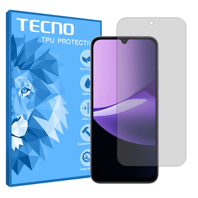 محافظ صفحه نمایش شفاف تکنو مدل Resistant مناسب برای گوشی موبایل شیائومی Redmi 15C 4G