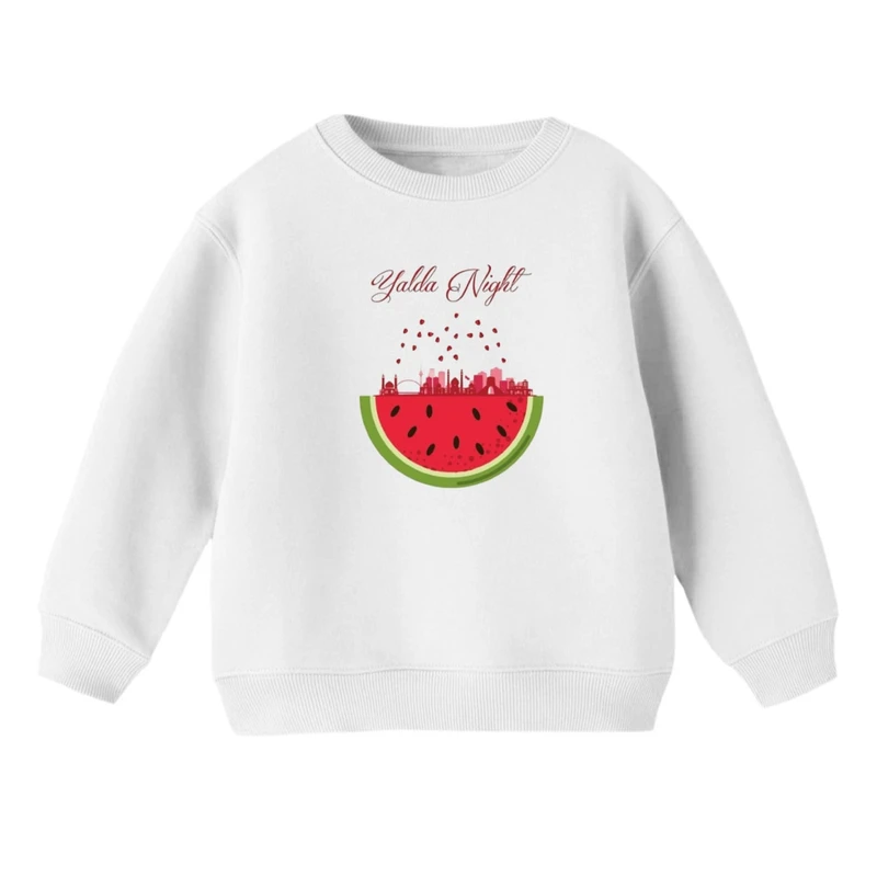 سویشرت بچگانه مدل هندوانه یلدایی کد 28