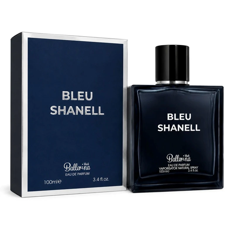 ادو پرفیوم مردانه بالرینا مدل BLEU SHANELL با رایحه خنک حجم 100 میلی لیتر
