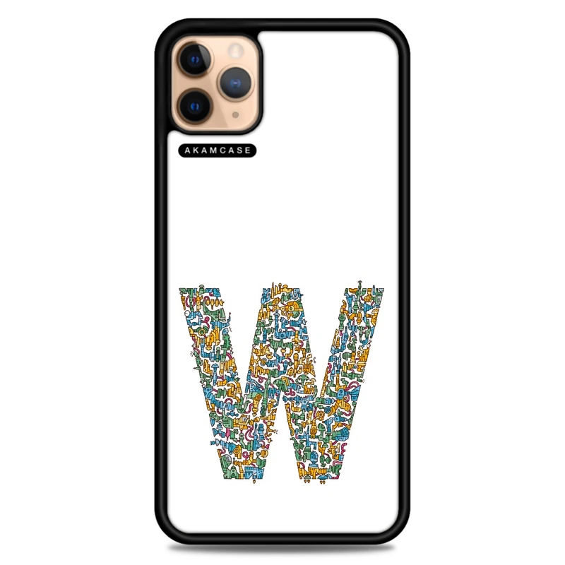 کاور آکام مدل AMC-WA11PRO-ALPHADOODLEBET-23 مناسب برای گوشی موبایل اپل iPhone 11 Pro