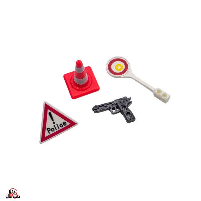 فیگور ناب سل مدل پلیس و سگ علائم راهنمایی رانندگی ارتفاع 10 سانتی متر