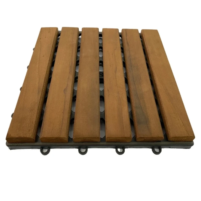 کفپوش مدل تایل ترموود شش ردیفه 30x30x1.4 