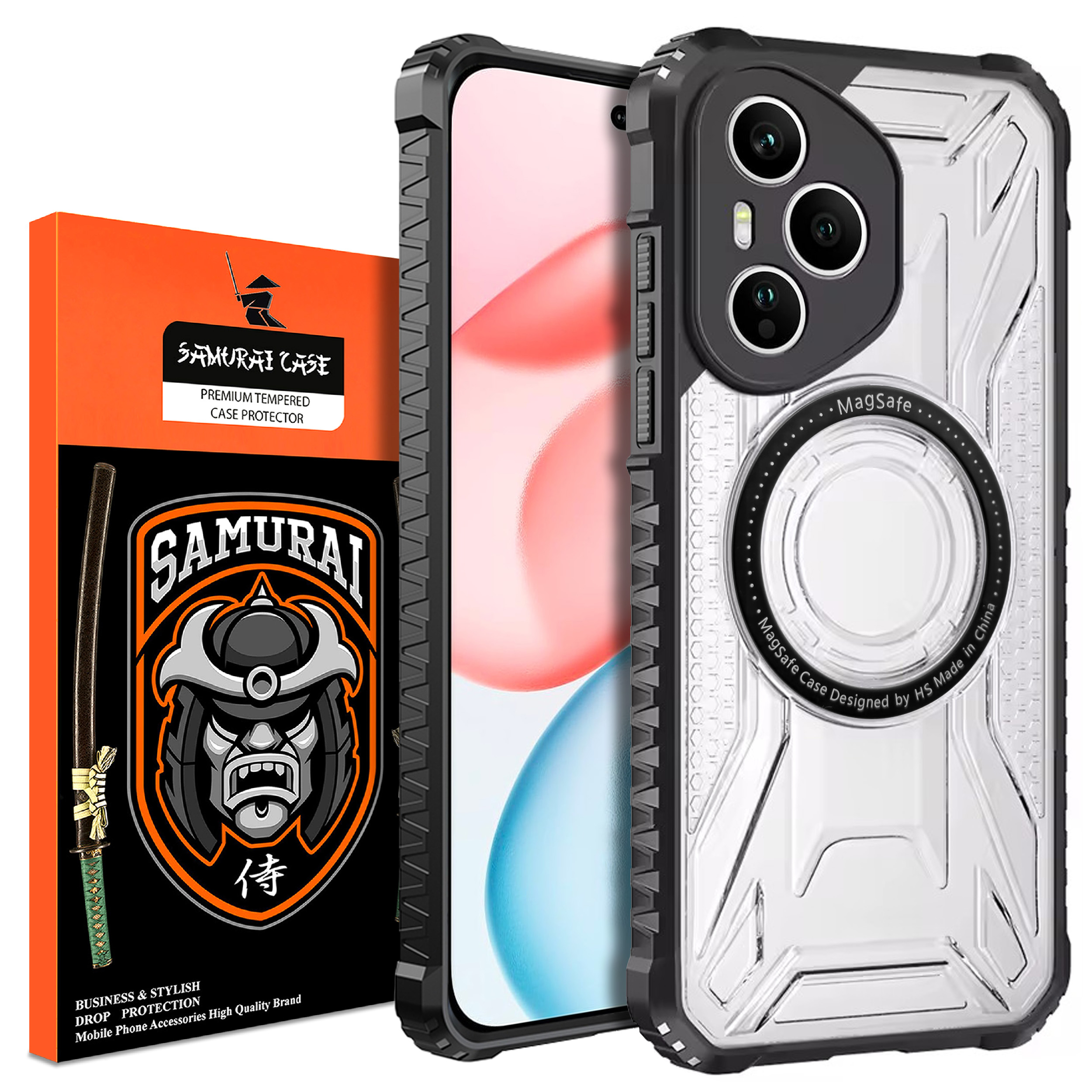 کاور سامورایی مدل Shocksafe مناسب برای گوشی موبایل آنر 400 Pro