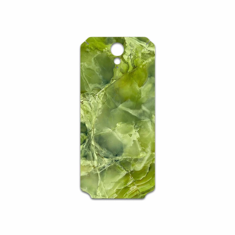برچسب پوششی ماهوت مدل Green Crystal Marble مناسب برای گوشی موبایل اچ تی سی Desire 620
