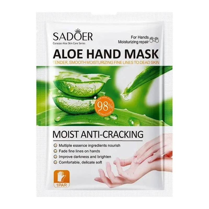 ماسک دست سادور مدل آلوئه ورا مناسب برای انواع پوست وزن 35 گرم