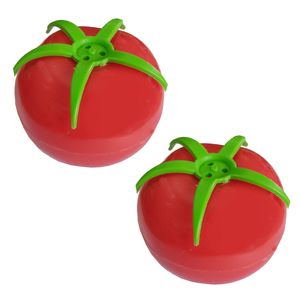 نقد و بررسی نمکدان طرح گوجه فرنگی کد NGF 01 بسته 2 عددی توسط خریداران
