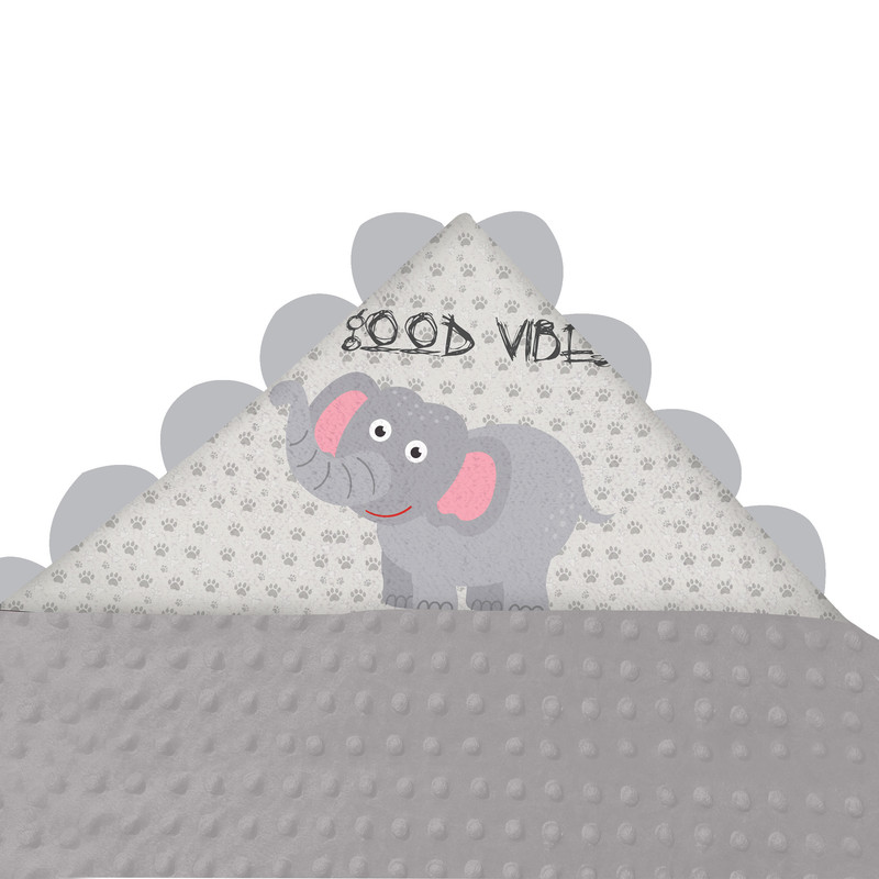 پتو دورپیچ نوزاد شمسه نگار مدل DTP313 سایز 85x85 سانتی متر