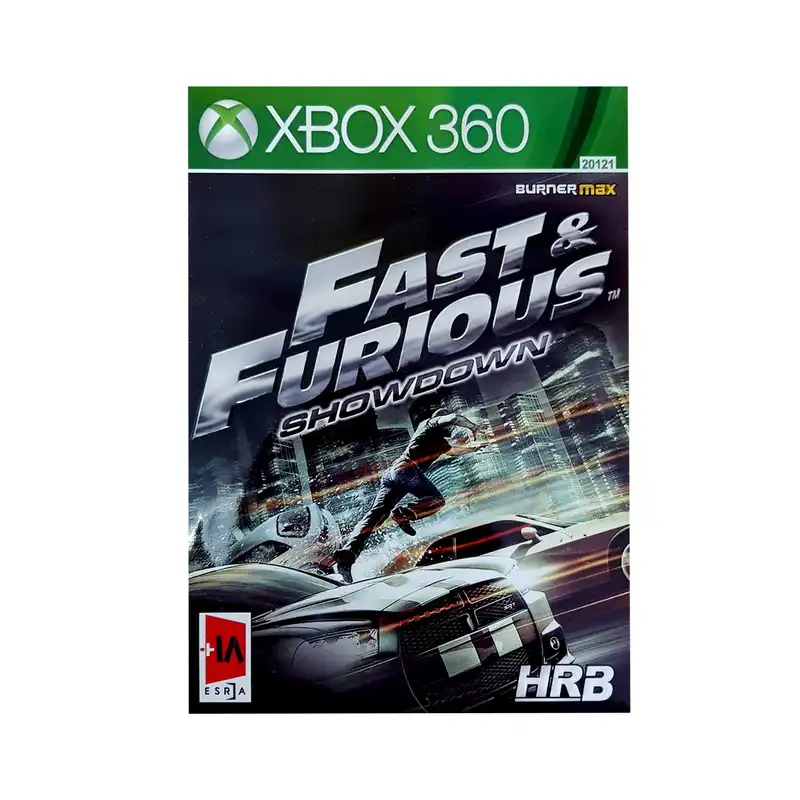 بازی fast&amp; furious showdown مخصوص X box 360