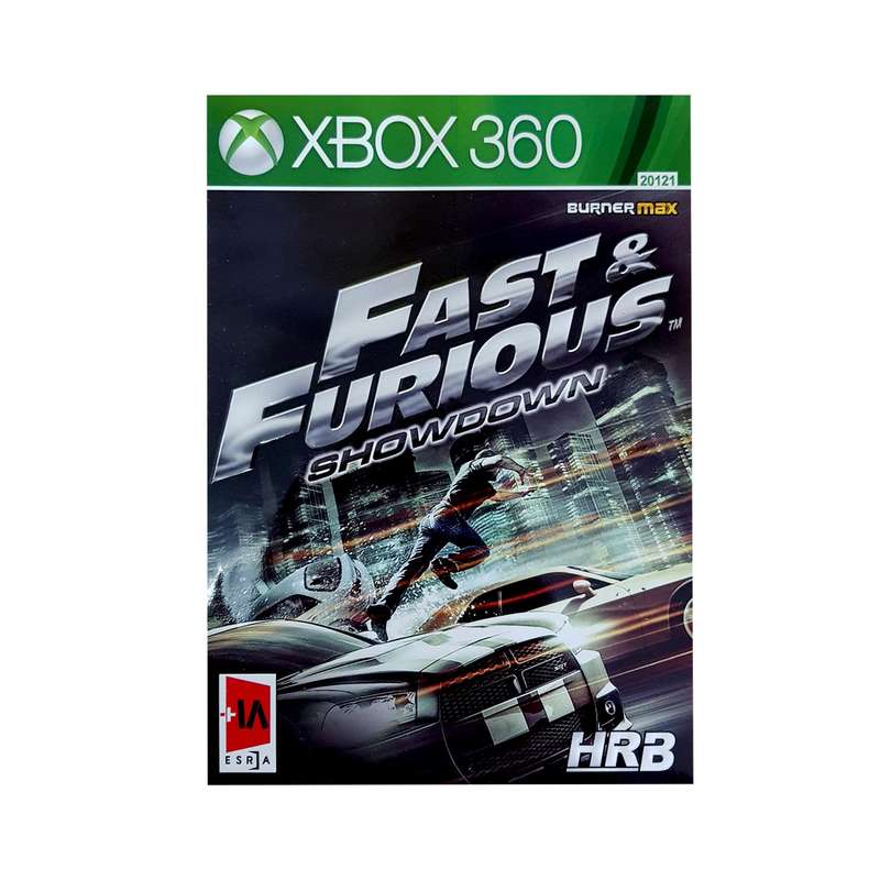 بازی fast& furious showdown مخصوص X box 360 بازی fast& furious showdown مخصوص X box 360