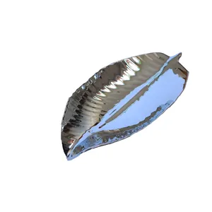 شیرینی خوری سرامیکی طرح برگ کد M200