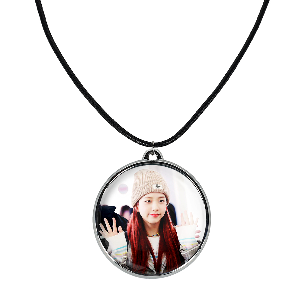 گردنبند خندالو مدل جیسو بلک پینک کد 1421514223