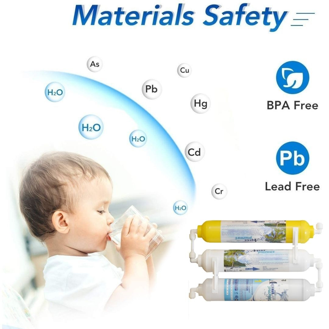 فیلتر تصفیه کننده آب آبسرکن  آکوا پیورست شریعتی مدل گیاهی F 300 NEW مجموعه 3 عددی