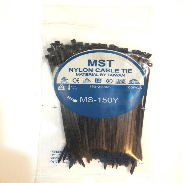 بست کمربندی ام اس تی مدل MS-150Y بسته 100 عددی