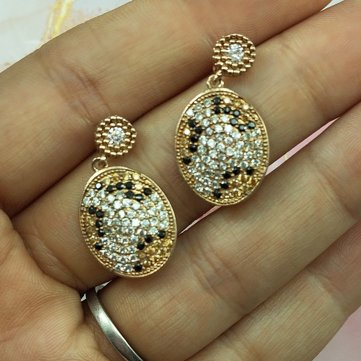 نیم ست نقره زنانه سلین کالا مدل برلیان کد 116