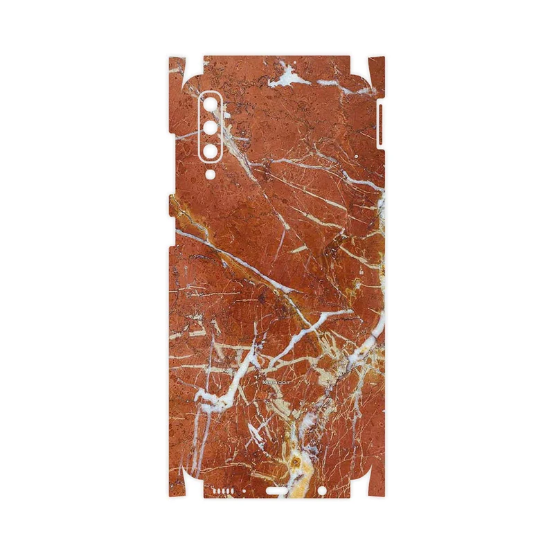 برچسب پوششی ماهوت مدل Red Marble-FullSkin مناسب برای گوشی موبایل سامسونگ Galaxy A50