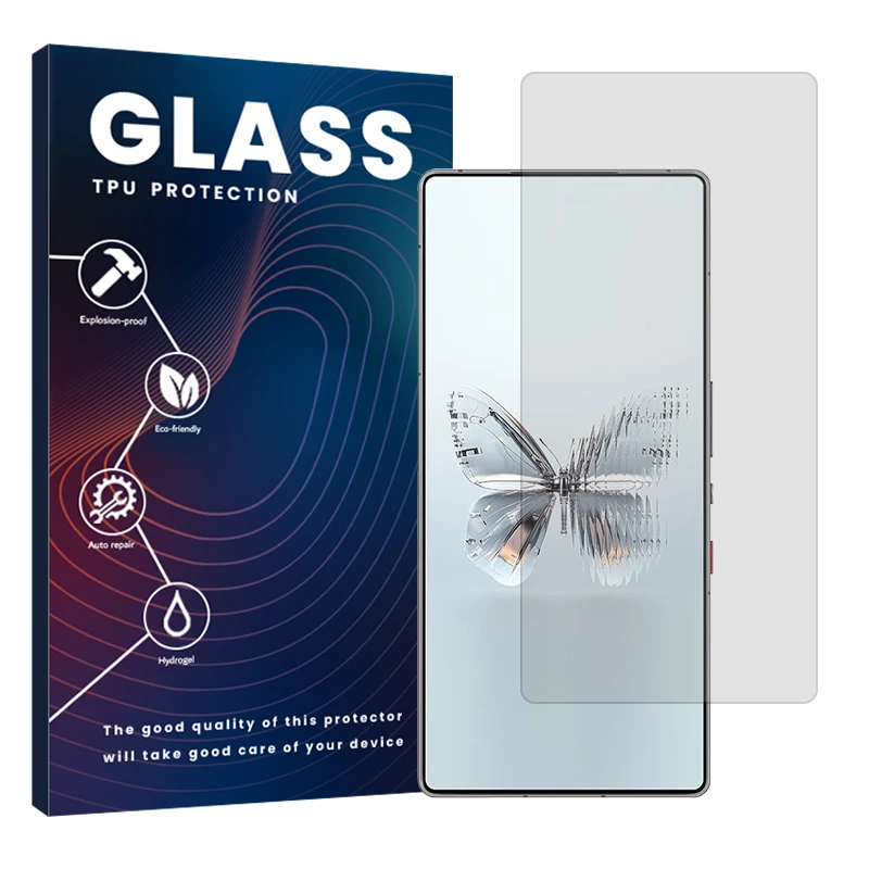 محافظ صفحه نمایش شفاف گلس مدل Resistant مناسب برای گوشی موبایل زد تی ای nubia RedMagic 10 Pro