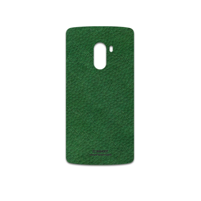 برچسب پوششی ماهوت مدل Green-Leather مناسب برای گوشی موبایل لنوو A7010