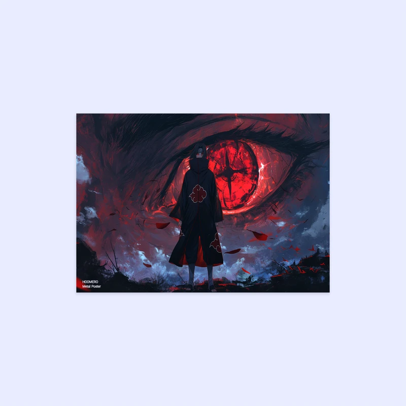 پوستر هومرو مدل فلزی طرح انیمه ناروتو کد PS1295