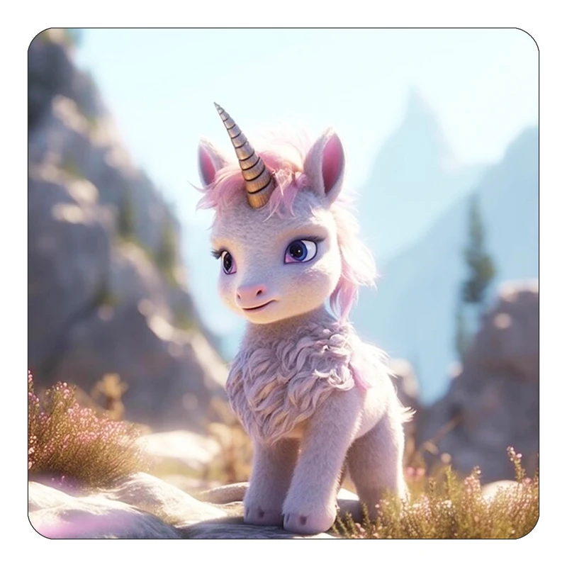 مگنت کاکتی طرح اسب تک شاخ و یونیکورن مدل mp33121