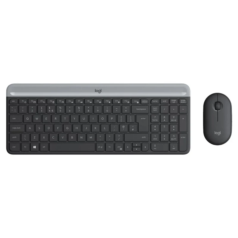 کیبورد و ماوس بی‌سیم لاجیتک مدل MK470، سوییچ ممبران، Full-Size