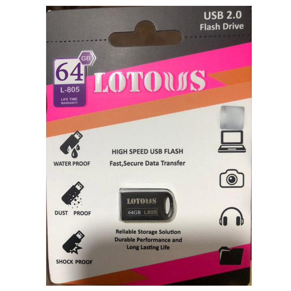 فلش مموری لوتوس مدل L805 ظرفیت 64 گیگابایت 2