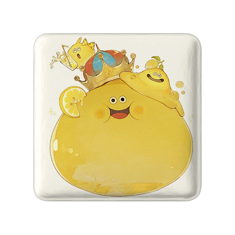 مگنت خندالو طرح بازی دراگون کوئست (Dragon Quest) مدل مربعی کد 35223