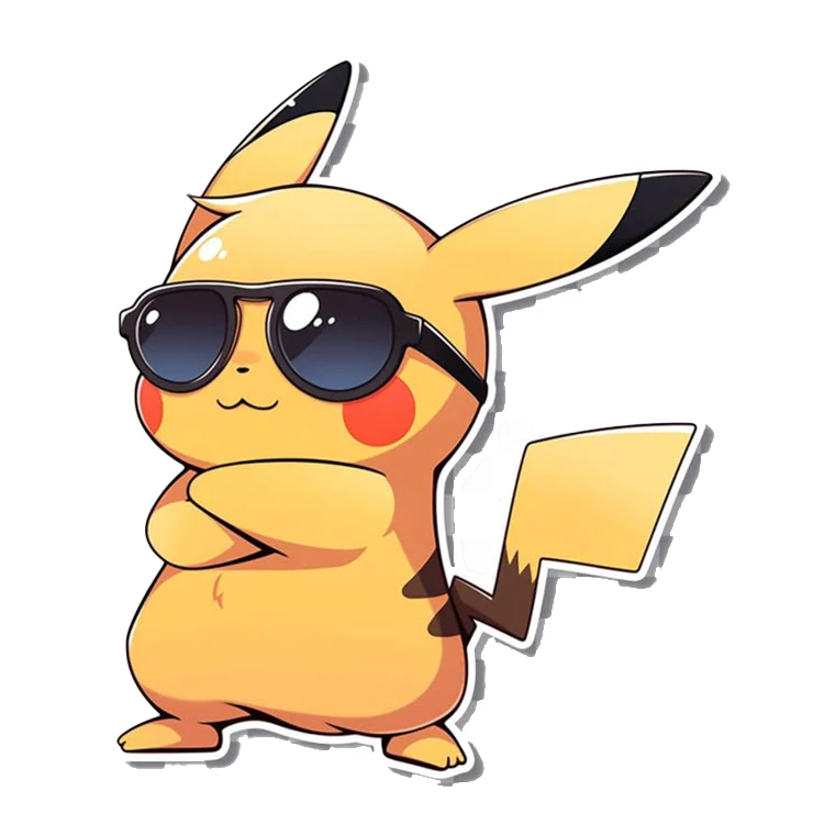 استیکر پارچه و لباس پاد آفرین مدل پوکمون کد 3007