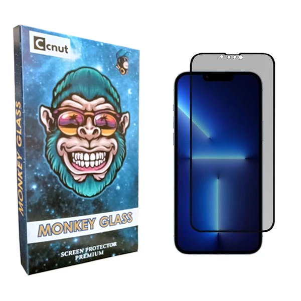 محافظ صفحه نمایش حریم شخصی کوکونات مدل monku مناسب برای گوشی موبایل اپل iPhone 13