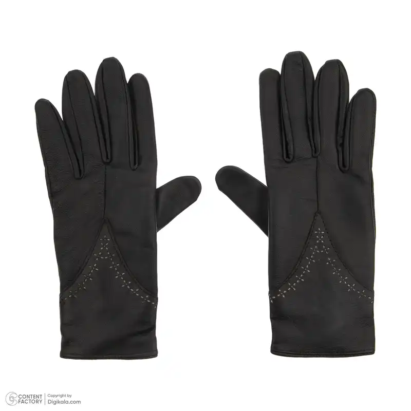 دستکش زنانه چرم یلسان مدل  818-GOS