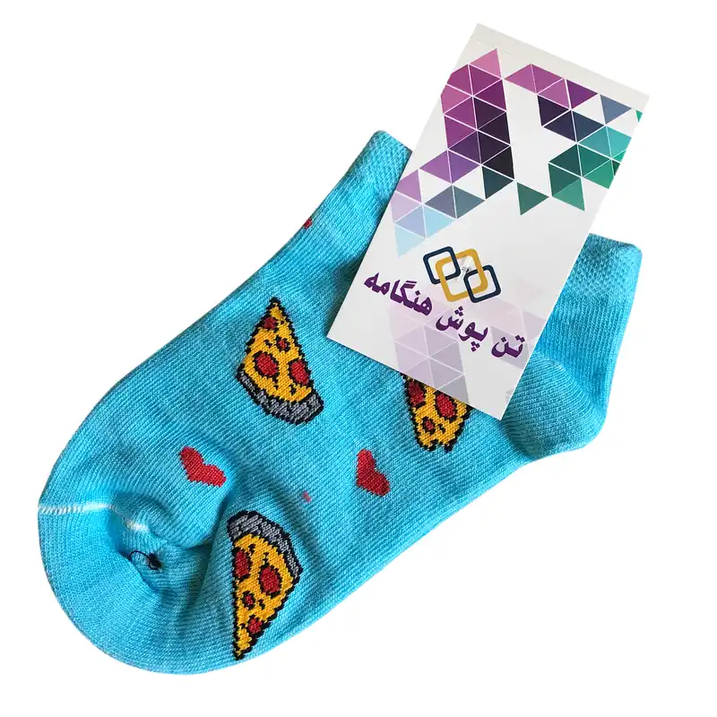 جوراب بچگانه تن پوش هنگامه مدل پیتزا