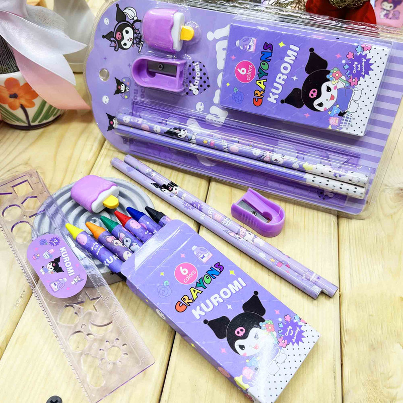 بسته لوازم تحریر مدل کورومی کد 41 مجموعه 11 عددی