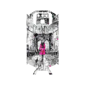 MAHOOT Collage of Catwalk Bridge Cover Sticker for Doogee S70